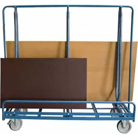 Carrello porta pannelli di grandi dimensioni - Capacità 600 kg - 1 lato - Dim. 1430x250 mm - 800007296
