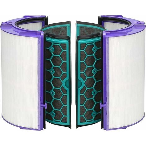 Filtro HEPA de vidrio y filtro de carbón activado Dyson DP04 HP04 TP04 Pure Cool™ (1/4)