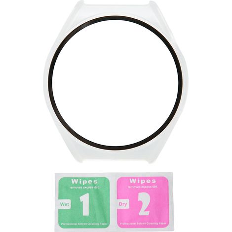 Étui de protection transparent ultra-fin 2 en 1 pour écran de montre Xiaomi S1, coque de protection HD haute définition. (1/5)