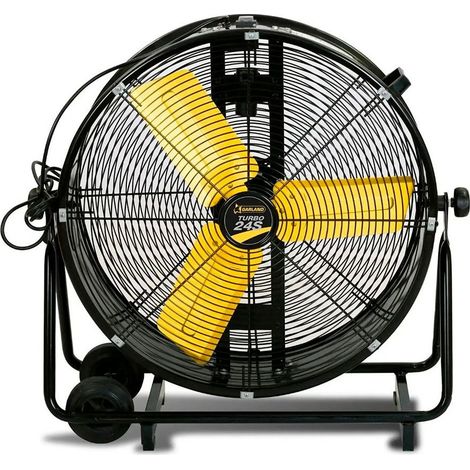 Ventilateur industriel sur pied turbo 24s-v24 260 W ø67 cm
