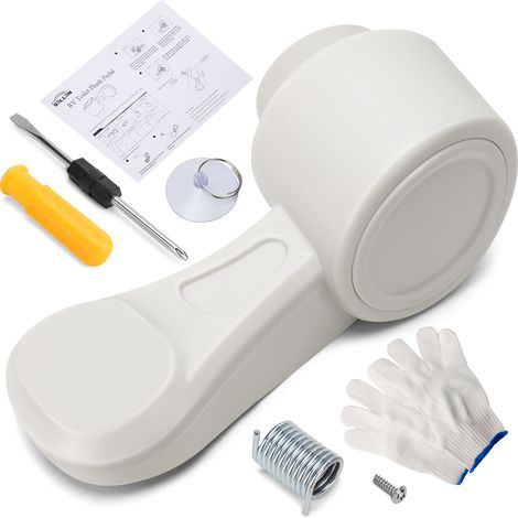 Pédale de chasse d'eau à commande au pied pour toilettes de camping-car, compatible avec les toilettes de camping-car Dometic 300/310/320/321 (1/5)