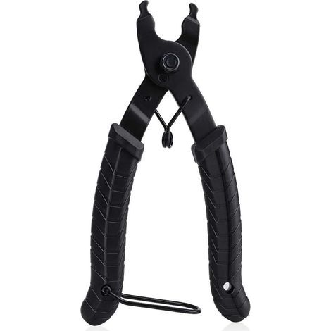 Lien De Vélo Pince, Chain Plier Chaînette Manquante 2 en 1 Opener Closer Remover Pince/Outil De Chaîne De Vélo Compatible avec Toutes Les Chaînes De Réparation De Vitesse (1/4)