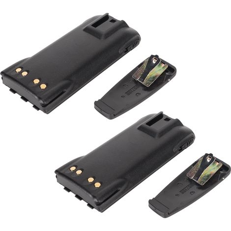 Batterie lithium-ion 3250 mAh 7,4 V pour radios bidirectionnelles Motorola GP320, GP328, GP338, GP340, GP360, HT750, HT1250 et PRO5150 (1/5)