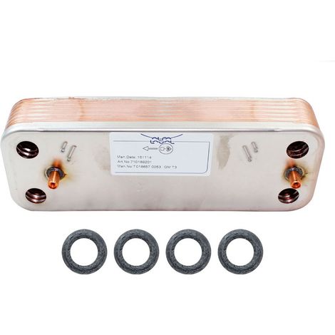 Intercambiador de placas Roca Novanox 28/28f 14p