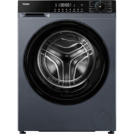 Haier X Series 5, Lavatrice Carica Frontale 10 KG, 20% più efficente della classe A, 1400 giri, Antracite, AI PowerDrive, Vapore, Wi-Fi, Smart AI, Super Fast 15', HW100BP14357GUIT. Tipo di carica: ...