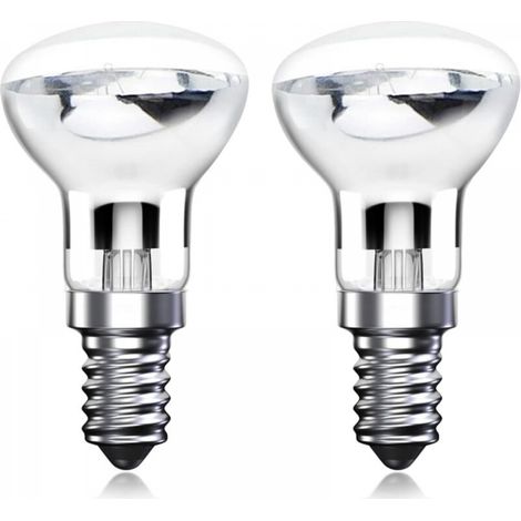 30W R39 E14 Ampoule Lampe Lave Ampoules Réflecteur SES Petite Vis Edison Ampoule Chauffante pour Lampe Lave, Blanc Chaud 2700K (2-Pack) (1/5)