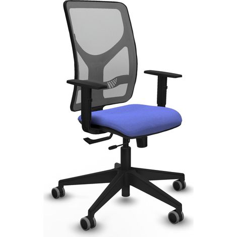 Silla de oficina piqueras y crespo Motilla negro espuma cómoda (1/2)