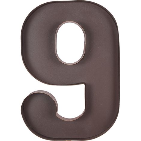 Tomfeel Zahlenkorkenhalter „0-9“ und „&“ – Wanddekoration aus Kork, mehrfarbig