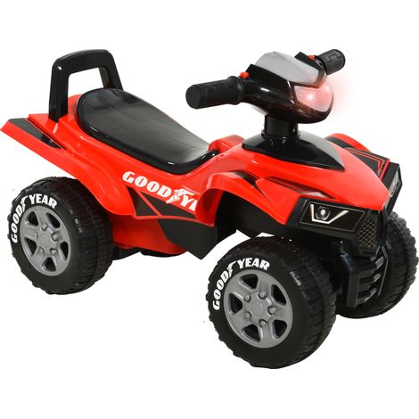 Quad GOODYEAR GIOCO BAMBINI 18-36 MESI LUCI SUONI ROSSO