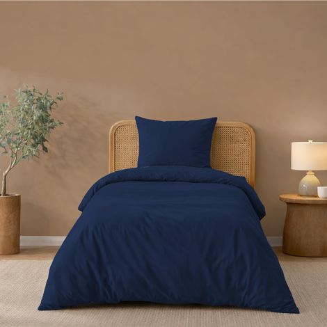 Housse de Couette 140x200 + 1 Taie Oreiller 65x65cm (1/5)