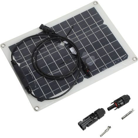 15W 18V monokristallines tragbares Solarzellen-Panel-Set für Auto, Boot (1/5)