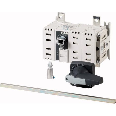 DDC 200A 2P axe 300mm & poignée gris006098938 EATON DDC-200/2/M4/P-G