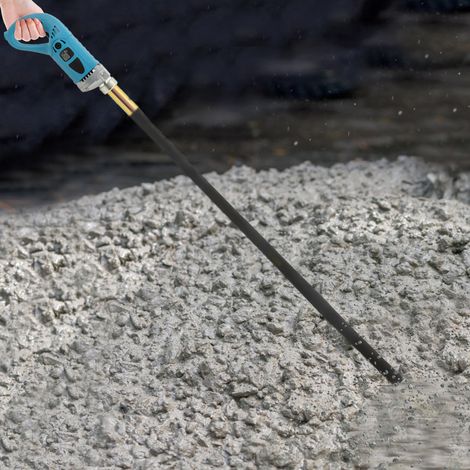 Betonrüttler Rüttelflasche Flaschenrüttler 1300W Innenrüttler Betonverdichter