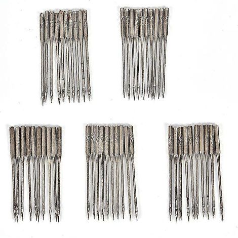 Lot de 50 aiguilles universelles pour machine à coudre domestique 11/75, 12/80, 14/90, 16/100, 18/110 Hfmqv