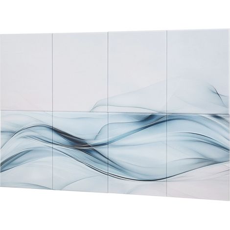 8 panneaux acoustiques décoratifs 120 x 60 x 1 cm, autocollants insonorisants absorption sonore, simplicité, usage polyvalent (1/5)