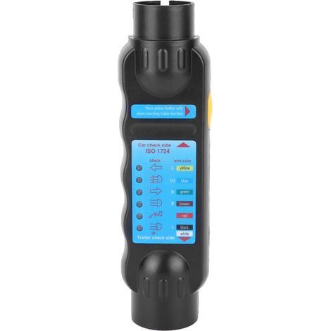 Testeur de prise de courant pour camion et remorque, outil de test de résistance de circuit lumineux 12 V (1/5)