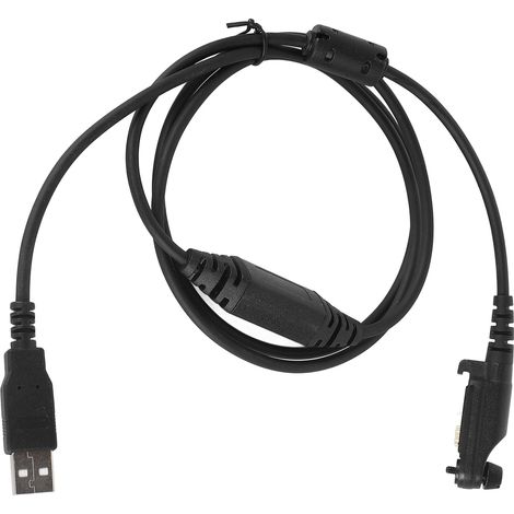 Câble de programmation USB convivial et sensible pour talkie-walkie bidirectionnel Hytera (1/5)