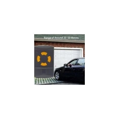 Telecomando per porta da garage a 433,92 MHz per trasmettitori portatili, compatibile con i modelli Hormann HSM2, HSM4, HS1, HS2, HS4, HSE2, HSZ1, HSZ2 e HSP4 (2 pezzi). (1/2)