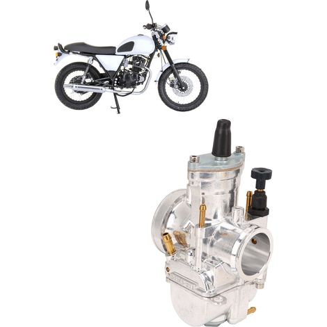 Carburateur PWK 32 mm pour cyclomoteur ATV OKO KOSO Keihin 125 cc 200 cc (404-046) (1/5)