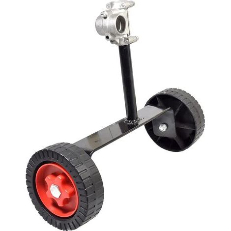 Roues pour désherbeur -Scarificateur sur Remplacement du désherbeur à Roue auxiliaire - Pièces de Coupe réglables - Outils de pelouse, Roue de débroussailleuse - 26mm (1/5)