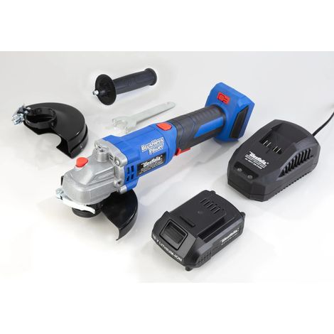 Amoladora angular sin escobillas de 18 V, 125 mm, con batería y cargador (1/5)