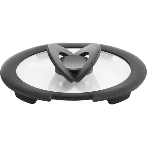 Lagostina Ingenio 010244060116 tapa Alrededor Negro, Transparente