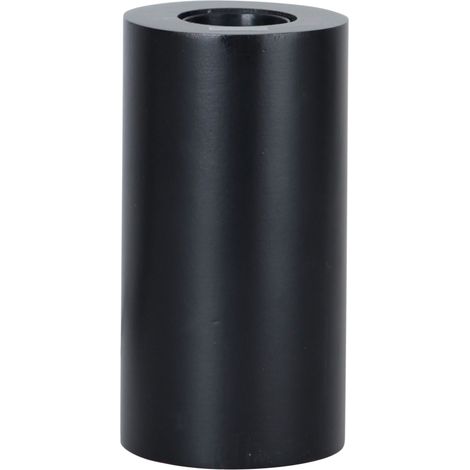Star Trading lampe de table Tub, bois, noir, 8x15cm