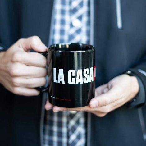 Tasse Voyage - Logo La Casa De Papel - 450 Ml - En Plastique Sans Bpa - Pour Adulte Et Enfant (1/5)