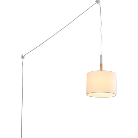 Lámpara De Techo Colgante Con Enchufe "Class" - Blanco (1/5)