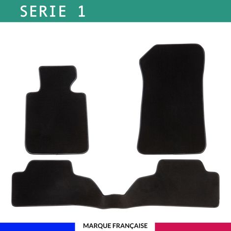 Tapis de voiture - Sur Mesure pour SERIE 1 (2003 - 2011) - 3 pièces - Tapis de sol antidérapant pour automobile (1/4)
