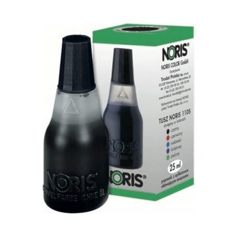 Inchiostro per timbri nero Noris 110S (1/4)