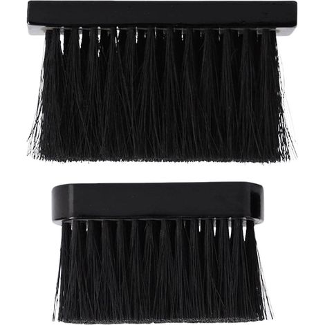Filiyano-Lot de 2 brosses de cheminée oblongues et résistantes avec manche en bois, pour foyers extérieurs, barbecues et cheminées à bois. Jrkz (1/5)