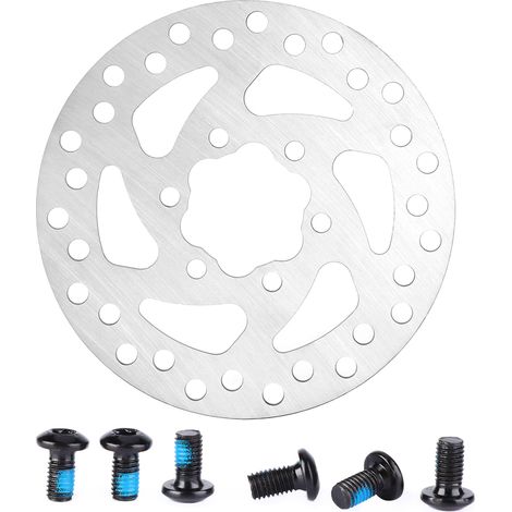 Disque de frein en acier inoxydable pour vélo de montagne, plaquette de frein, pièce de freinage (120mm) (1/5)