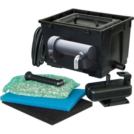 Pompa e filtro Newa adv 5000 sistema filtrazione UV-C 7W