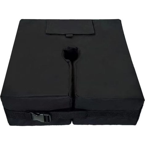 Bardusch - Sac de Lestage pour Pied de Parasol, Poids de Base en Tissu Oxford 464615cm, Sac de Sable Robuste avec Poignées, pour Parasol Déporté ou Droit (1/5)