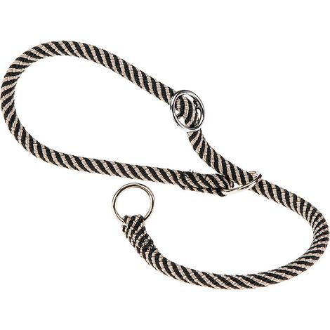 Ferplast SPORT EXTREME CS Collare a semistrangolo in nylon per cani. Variante 8/60 - Misure: A: 60 cm - B: Ø 8 mm - Marrone