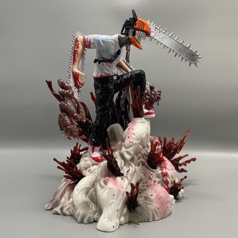 Hand-made chainsaw devil hunter Makita scene animation secondary model ornaments (1/5)