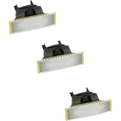Tête de coupe de remplacement – Compatible Philips OneBlade et OneBlade Pro (3 lames, acier inoxydable, durée de vie 4 mois) (1/3)