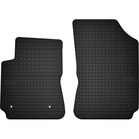 Tapis de sol avant en caoutchouc pour : Citroën C4 Cactus crossover (de 2014 à 2018)