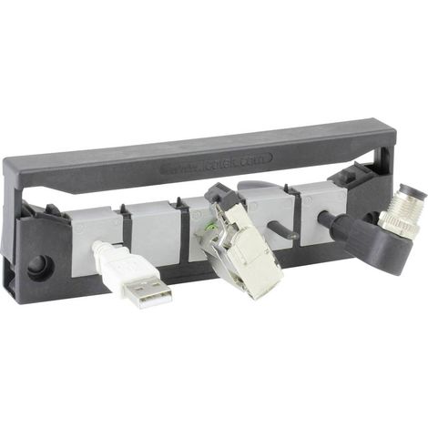 Barrette d'entrée de câble Icotek KEL-QUICK E5 42424 Polyamide noir 1 pc(s) X858381