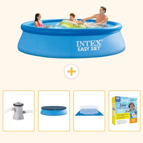 Intex Piscine Easy Set Ronde - 305x76 cm - 5-pièces S198 (1/5)