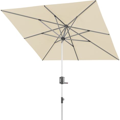 KNIRPS APOLL 300 x 200 cm rechteckig Balkonschirm 7 Farbvarianten Sonnenschirm 900 Natur