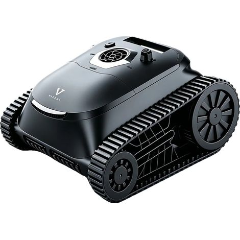 Robot aspirapolvere per piscine, autonomia della batteria di 180 minuti, navigazione intelligente, colore nero. (1/2)