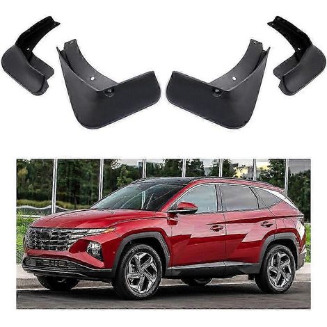 4 bavettes de protection anti-éclaboussures pour Hyundai Tucson (à partir de 2022)