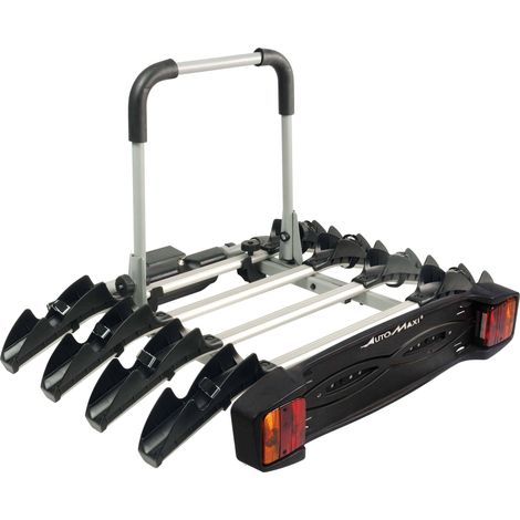 Porte-vélos attelé plateforme Allroad 4 vélos 929041 – Charge max 60 kg – Système de fixation EasyCube – Basculable pour accès coffre – Synchro (1/3)