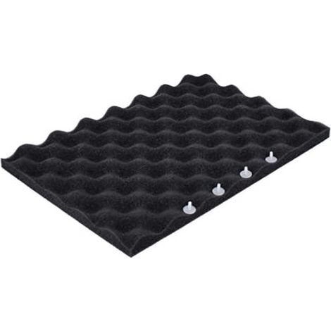 Inserto de espuma Makita Makpac negro 350 x 240 mm (1/4)