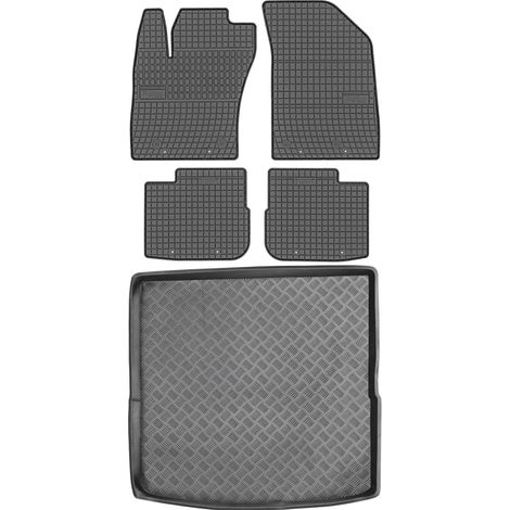 Fiat Tipo Kombi a partir de 2015 SET - Alfombrillas de goma para coche + alfombrilla para maletero
