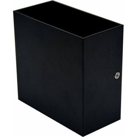 Lampadaire Mural LED 7W Noir Lumière Chaude en Aluminium Innovant pour Salon Chambre Couloir (1/5)