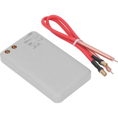 Mini soudeuse par points avec écran LCD, puissance de sortie réglable sur 6 niveaux, machine à souder portable pour le bricolage (1/5)