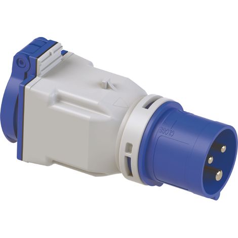 adaptateur cee / domestique - 16a - ip44 - 3p - bizline 701136
